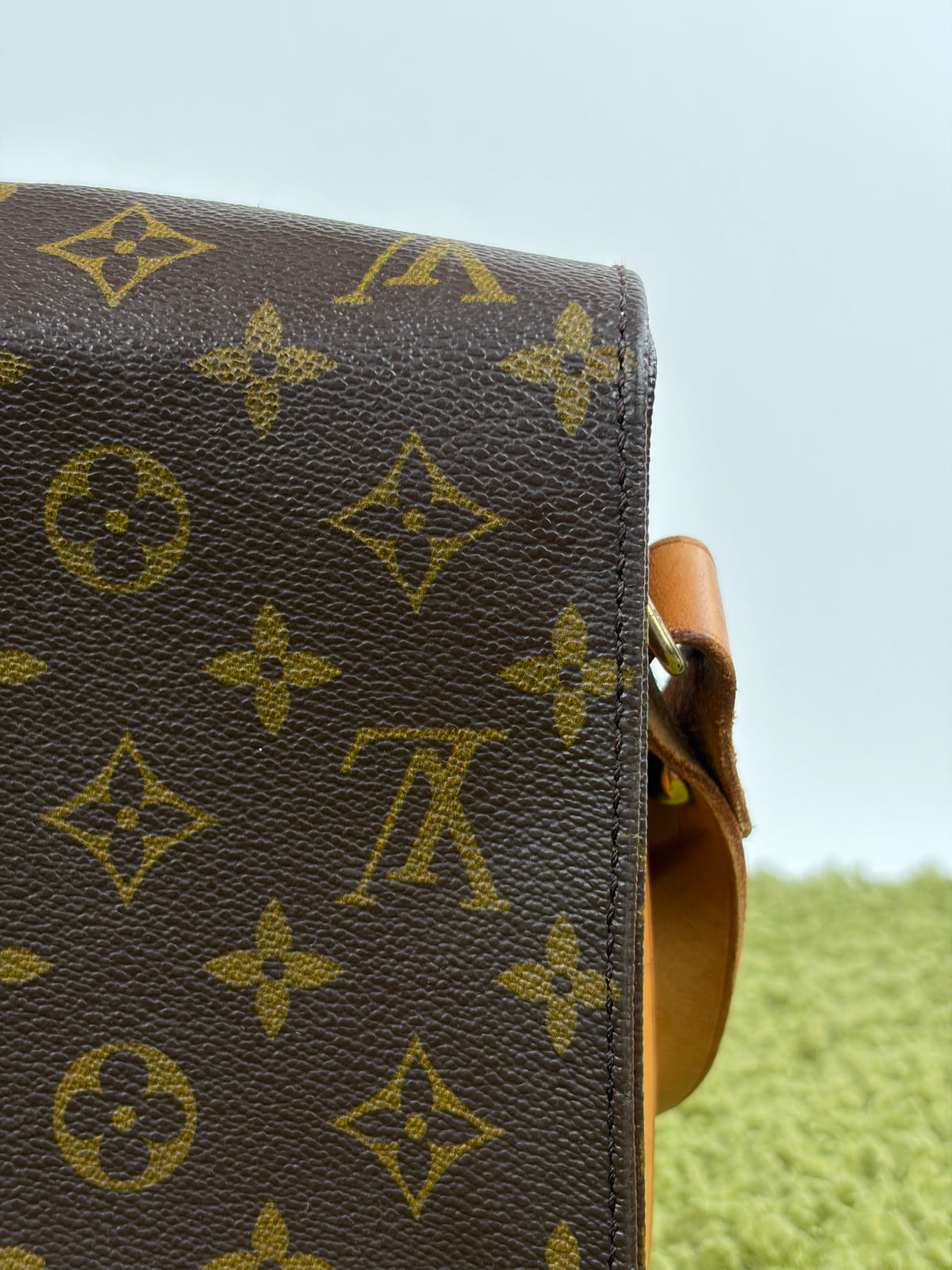 Borsa a tracolla Louis Vuitton Cartouchière Marrone