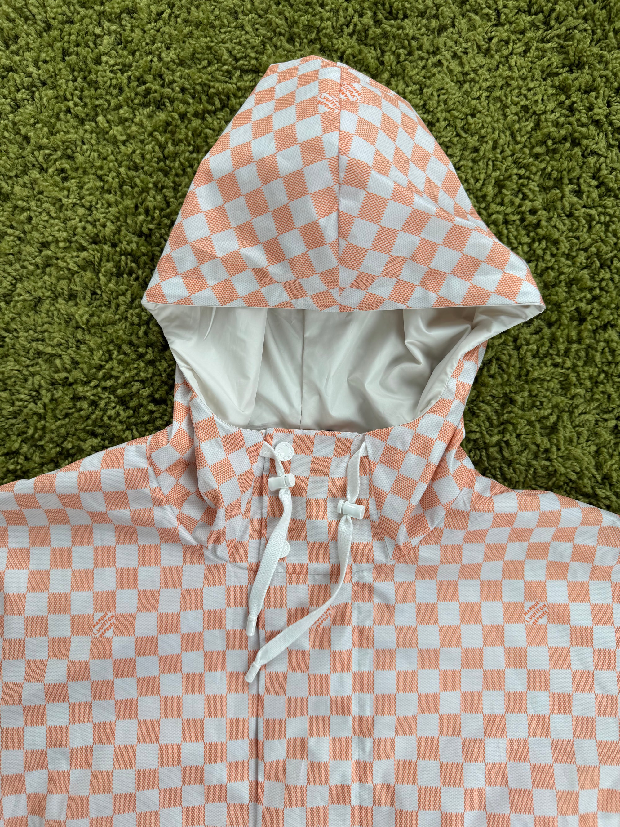 Giacca a Vento Louis Vuitton Arancione 48