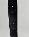 Cintura Louis Vuitton In pelle Nera 110cm