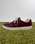 Gucci Ace Low Bordeaux 11