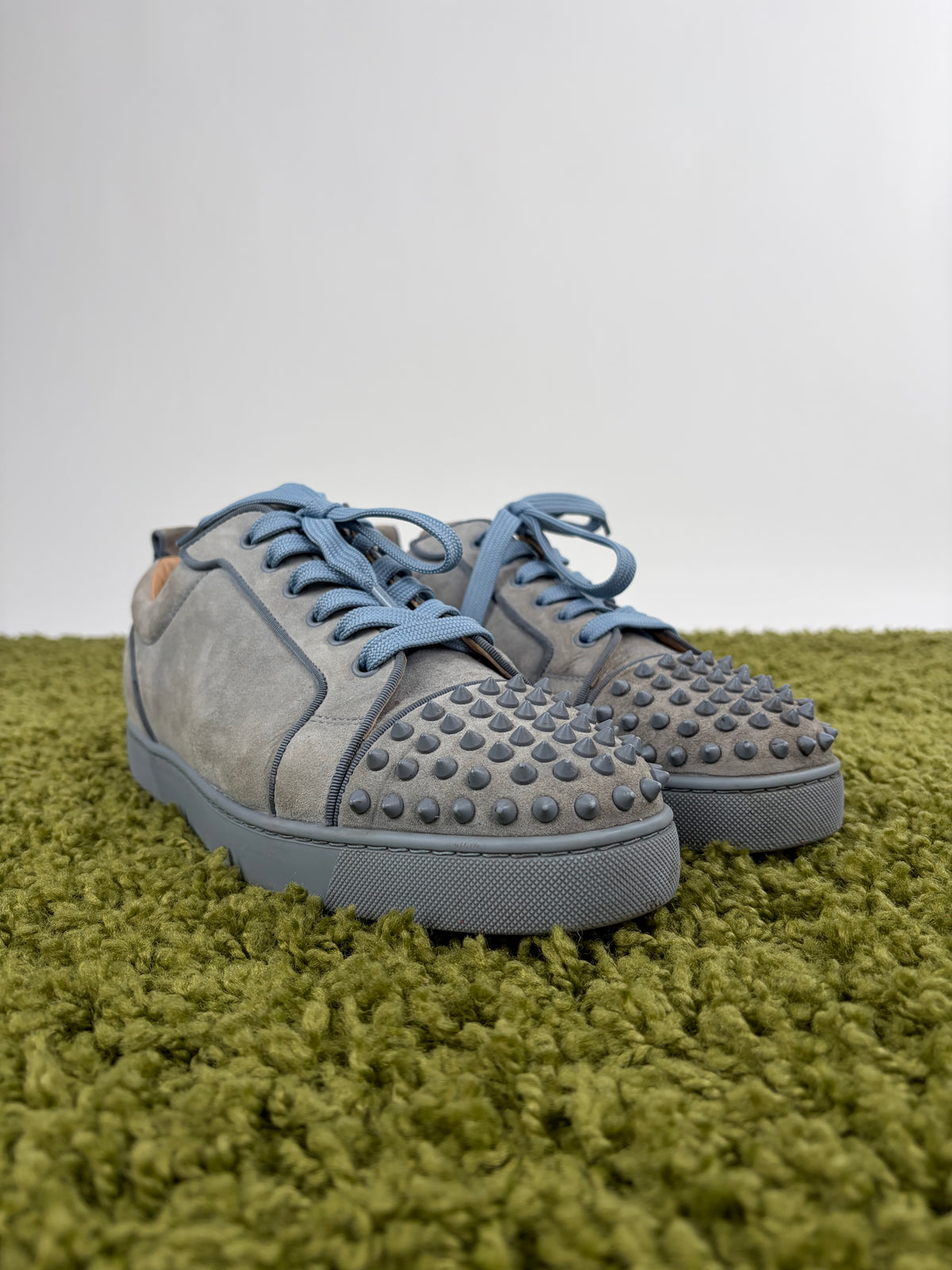 Christian Louboutin Spikes Azzurro 45
