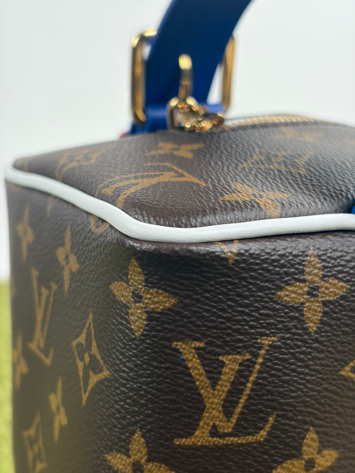 Beauty Case Louis Vuitton X NBA Marrone