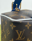 Beauty Case Louis Vuitton X NBA Marrone