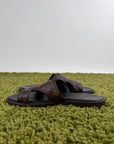 Mules Louis Vuitton Oasis Marrone 6