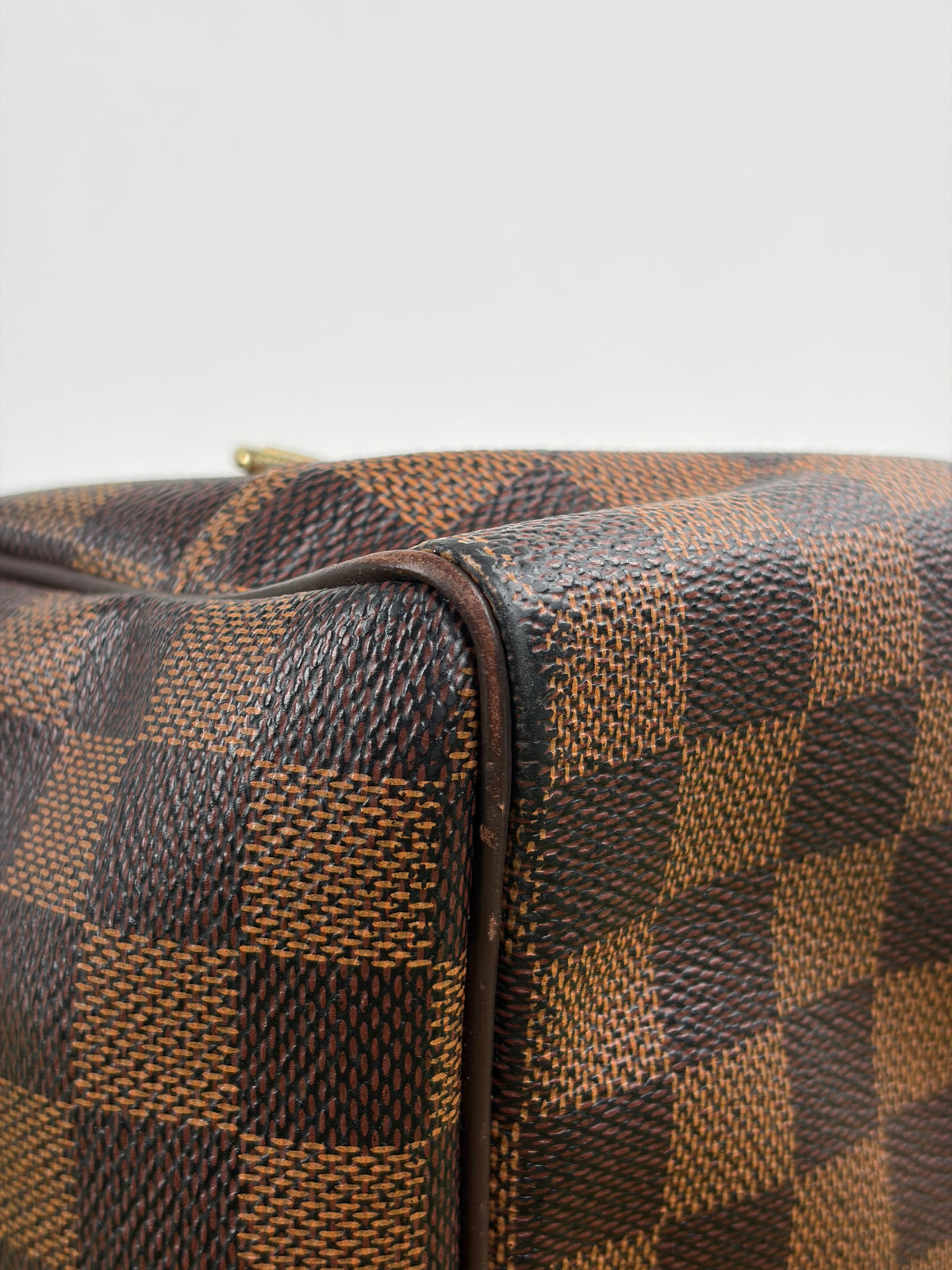 Beauty Case Louis Vuitton in tela Damier Marrone