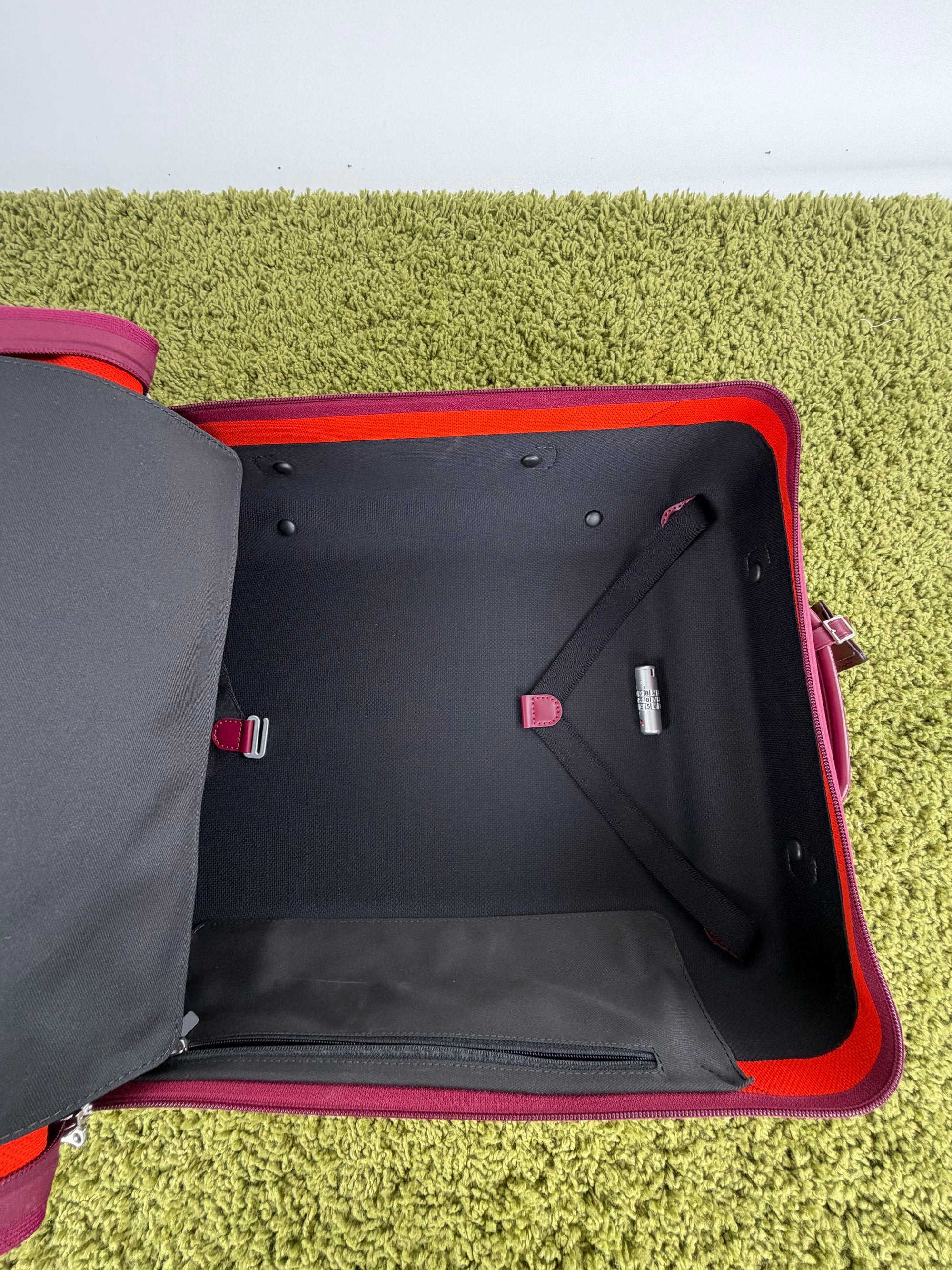Trolley louis vuitton horizon 55 fucsia e arancione