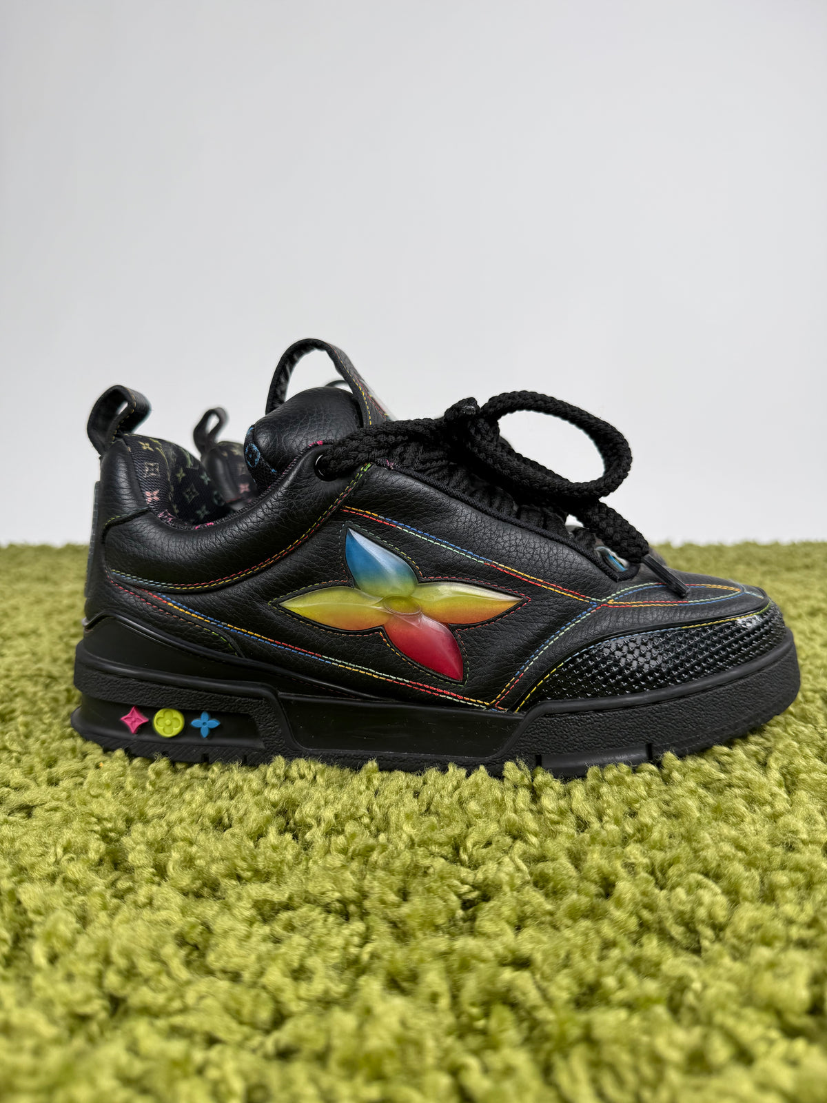 Louis Vuitton Skate Nero Multicolor 7