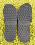 Sandali Slide Chrome Hearts in pelle Nero 45