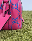 Borsa Boston Gucci Rosa Multicolor