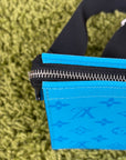 Mini Borsa a tracolla Louis Vuitton Gaston Azzurra