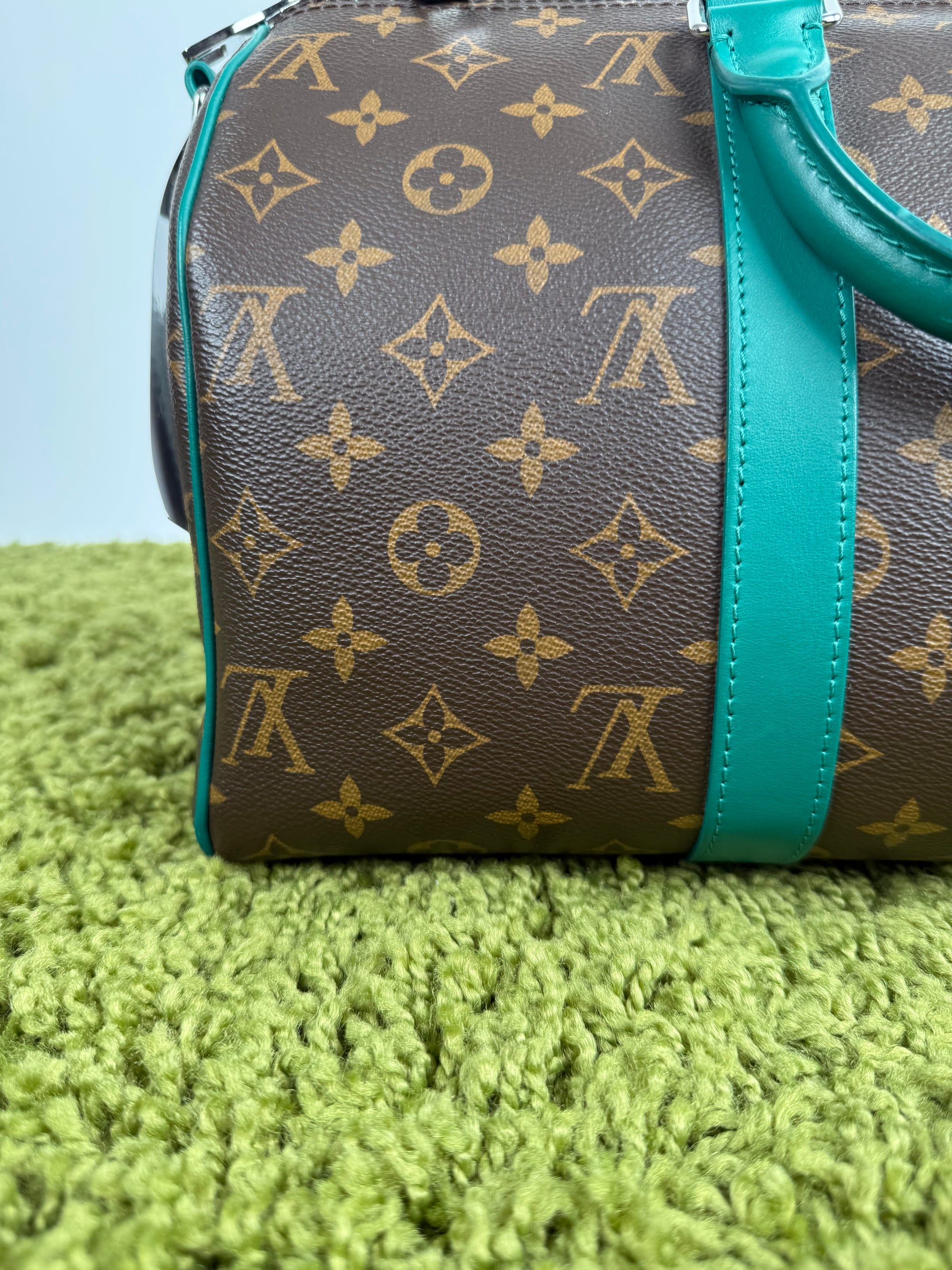 Borsone Keepall Louis Vuitton Baundoliere Marrone