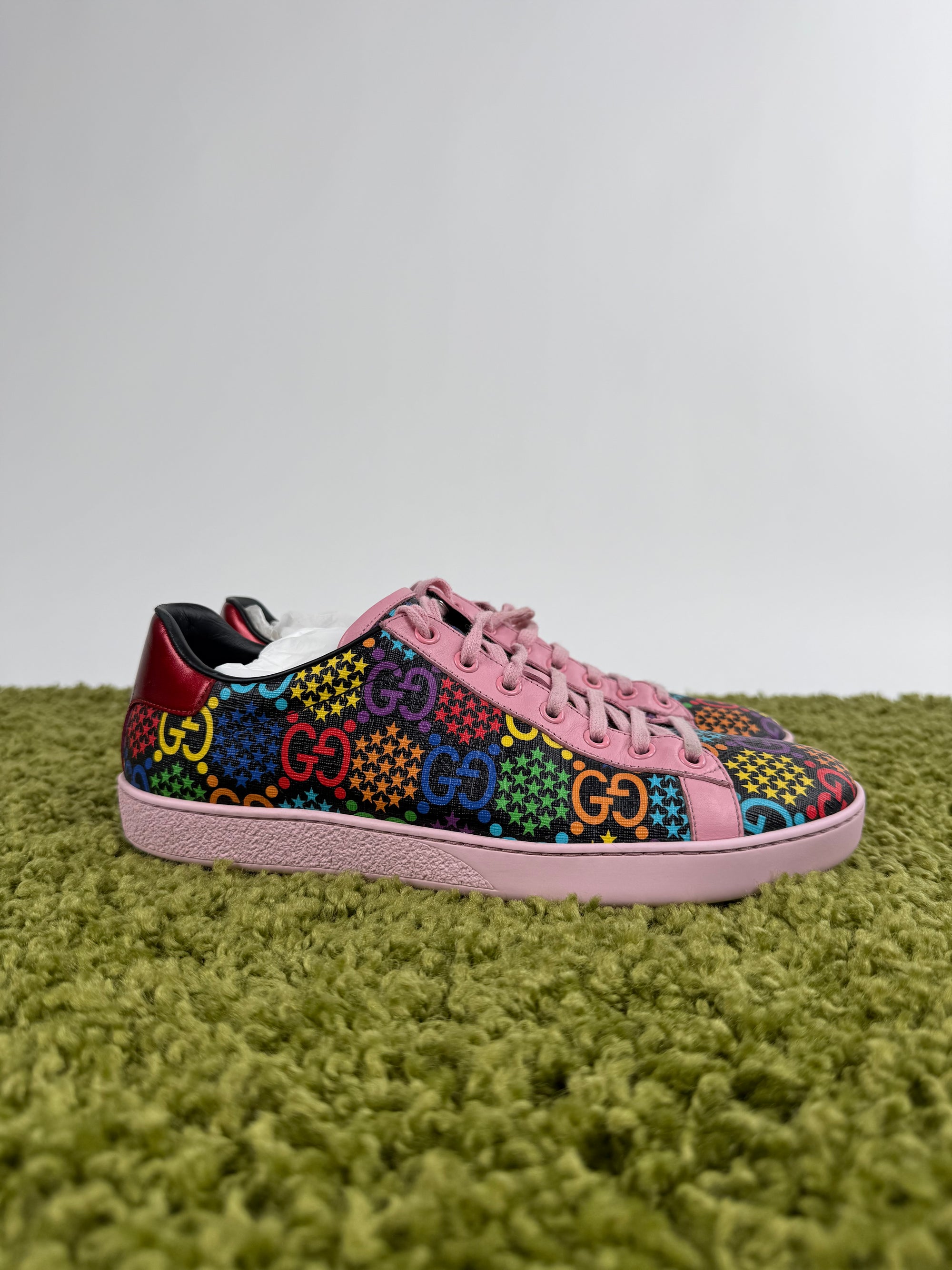 Gucci Psychadelic Ace Rosa Multicolor