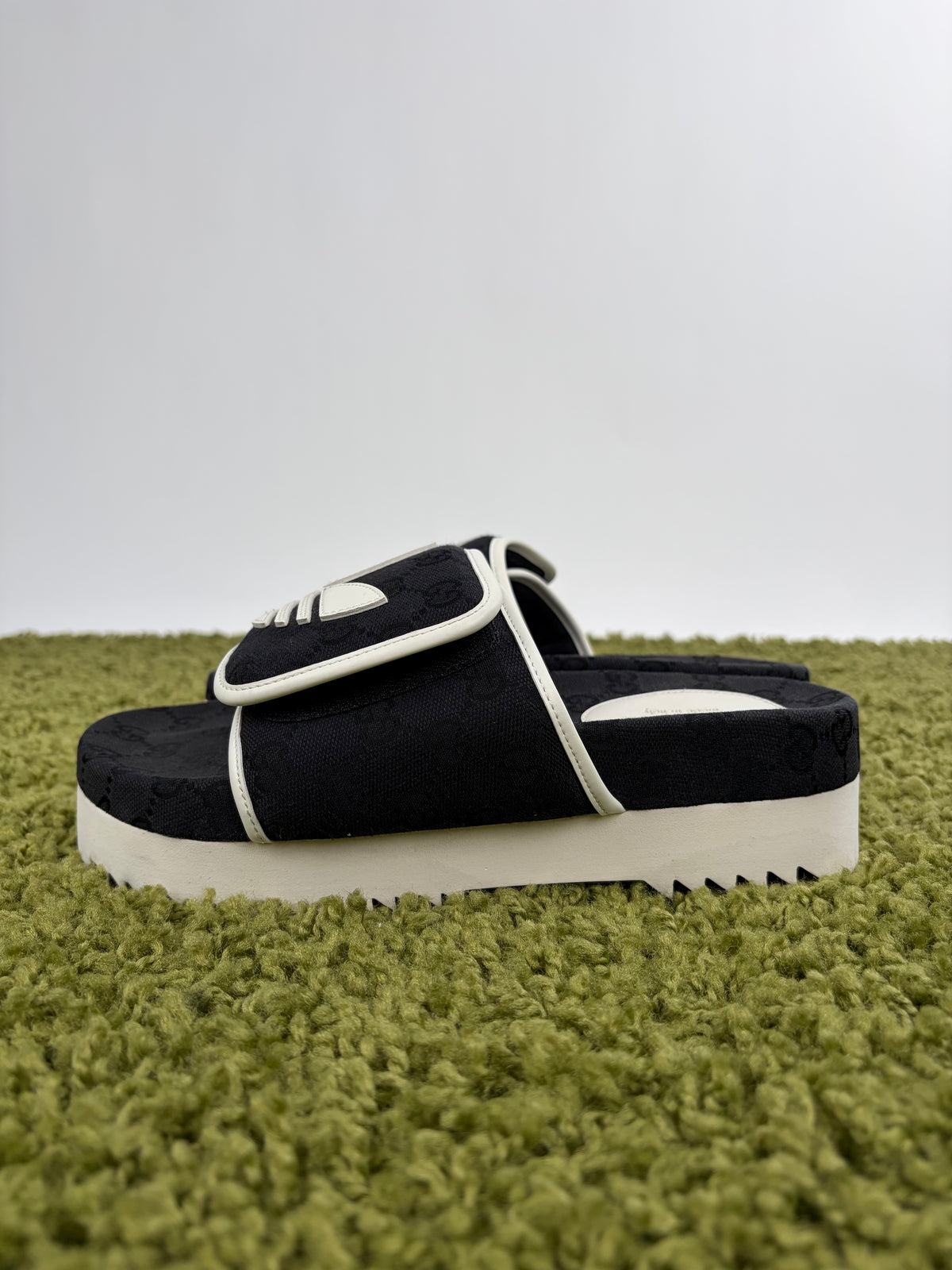 Sandali Platform Gucci X Adidas Nero 6