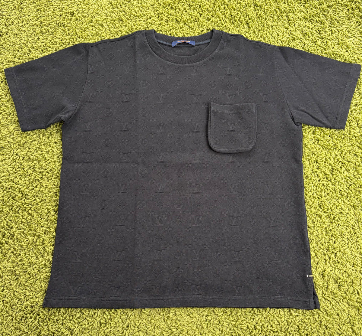 T-Shirt Pocket Louis Vuitton Nera XL