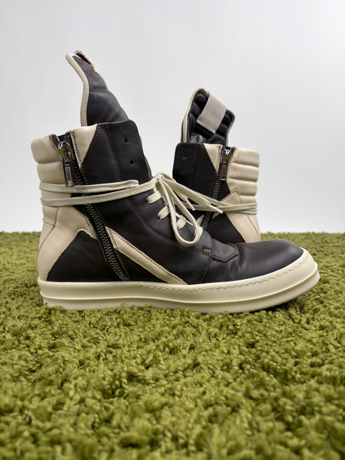 Rick Owens Geobasket Grigio Scuro 44