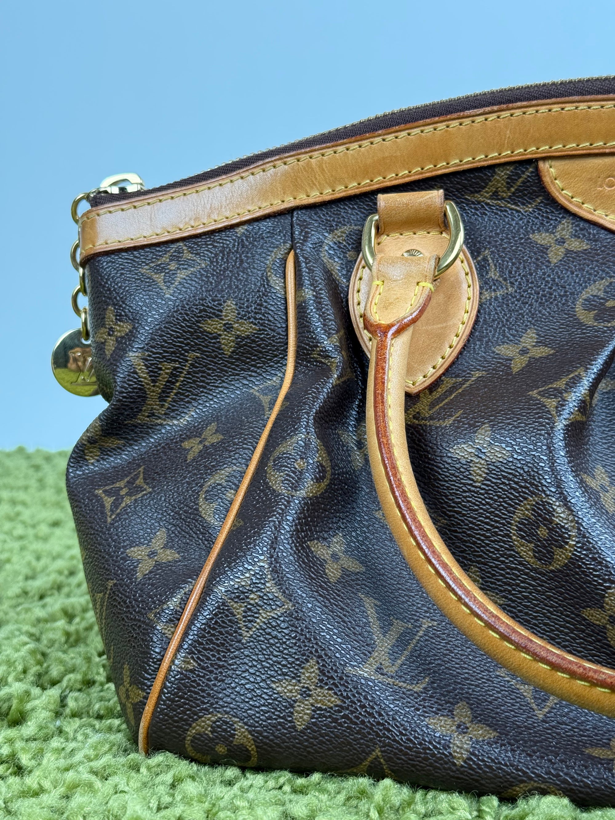 Borsa Louis Vuitton Tivoli in tela Monogram Marrone