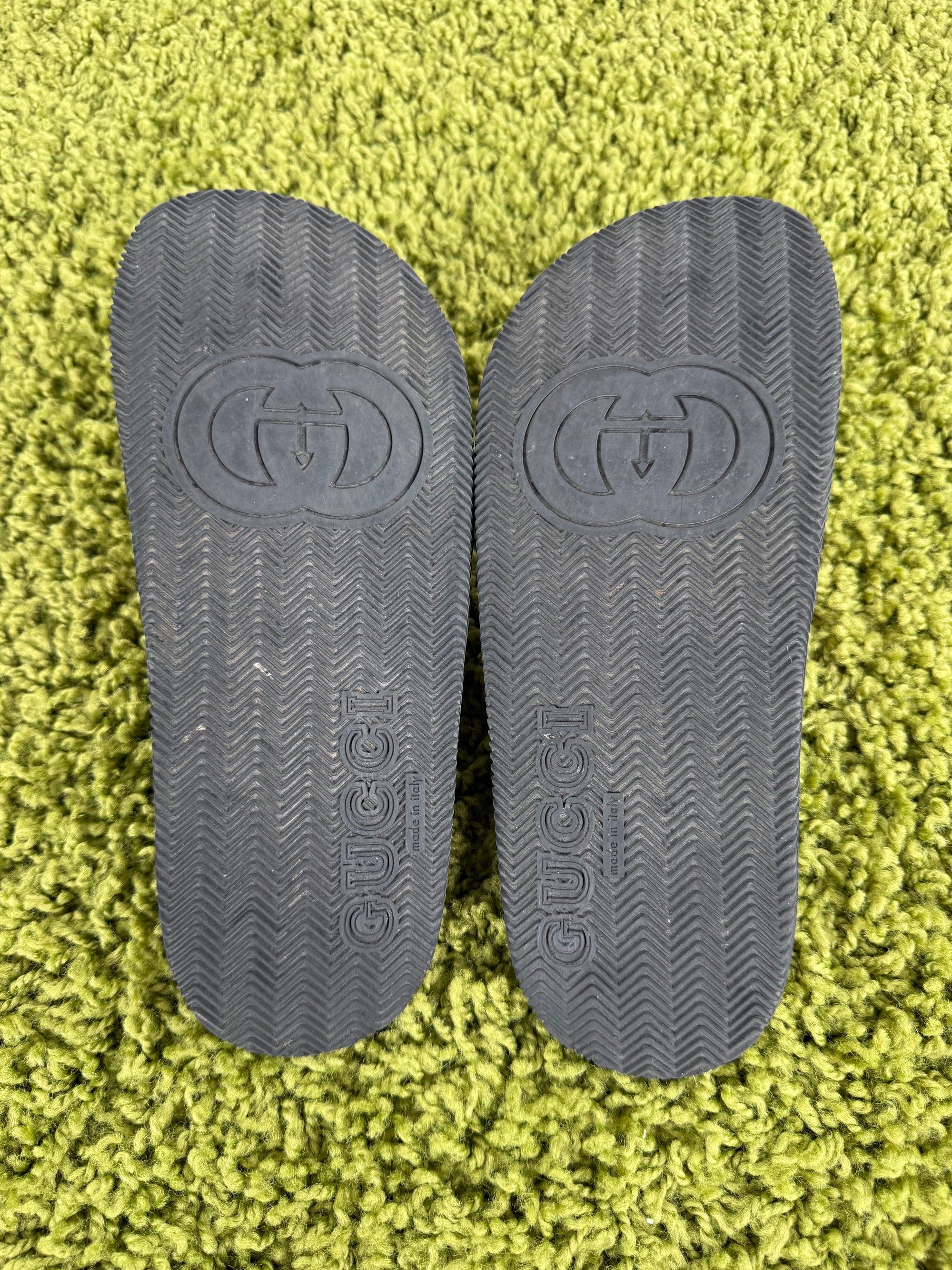 Ciabatta Incrocio Gucci Nera 41