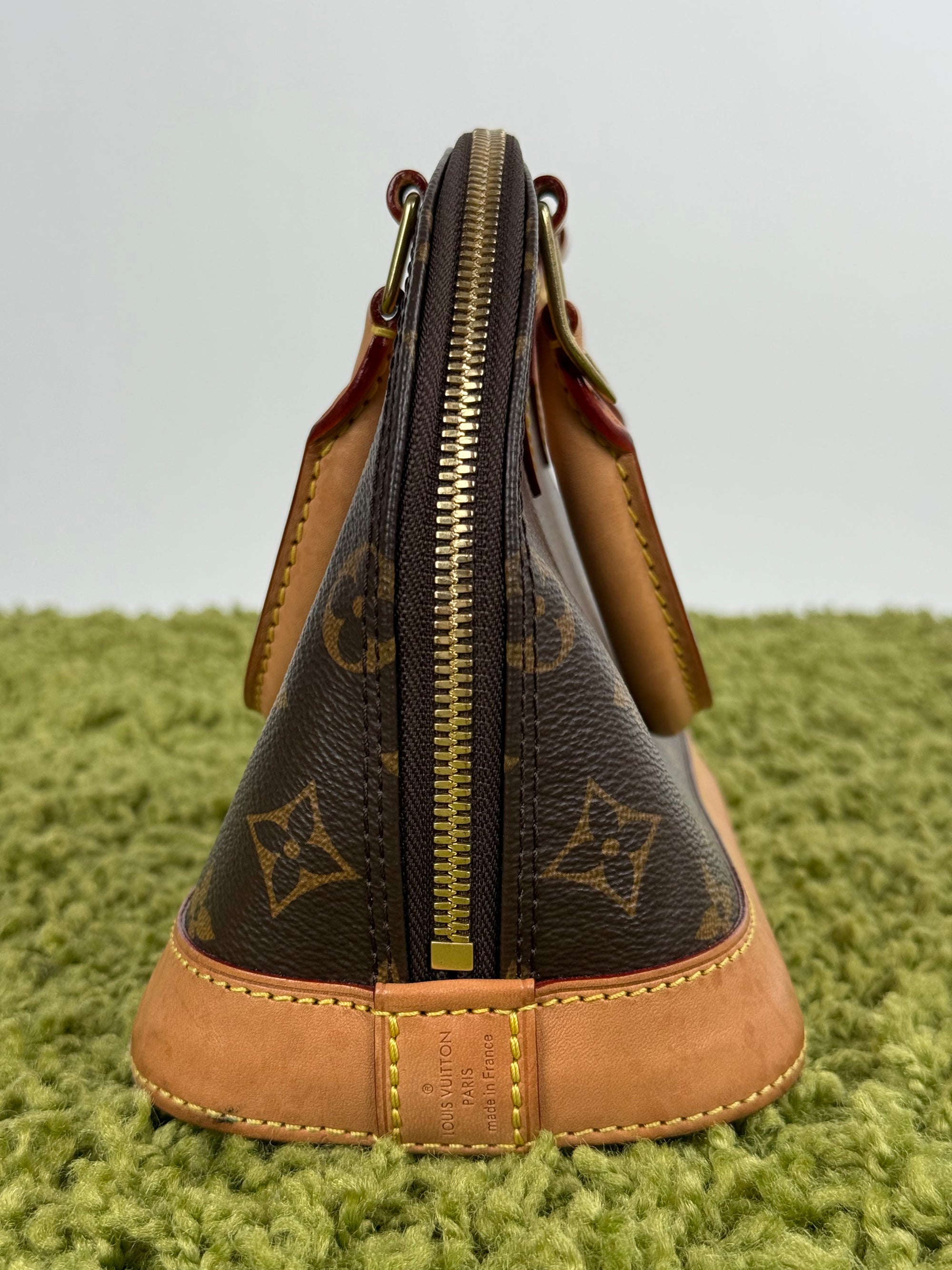 Borsa Alma BB Louis Vuitton Marrone