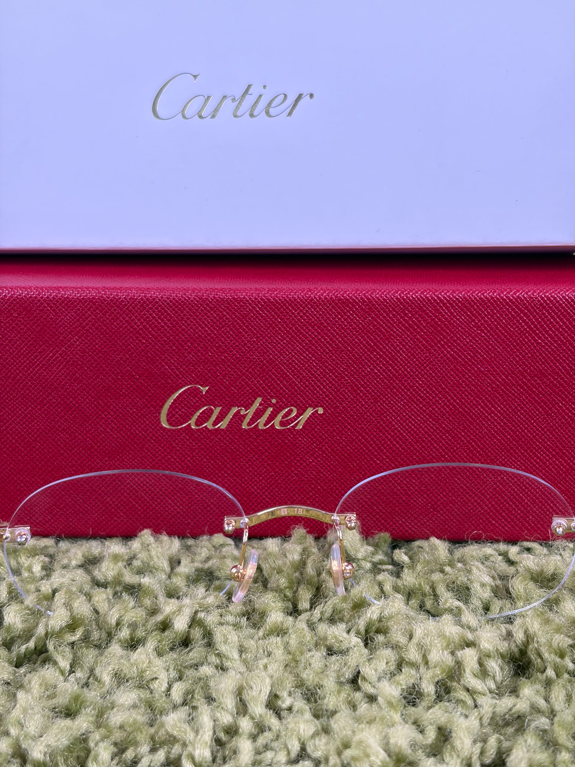Occhiali Cartier CT0287O 009 M verdi