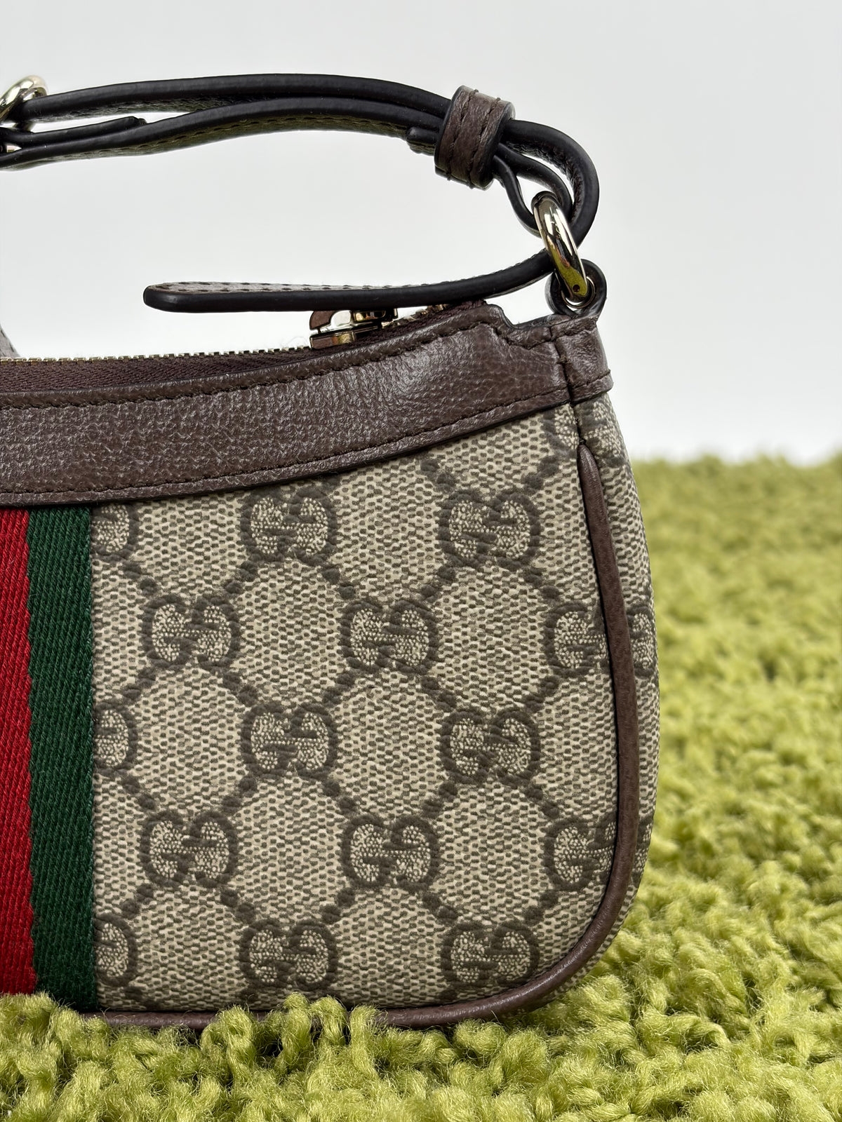 Borsa a spalla Ophidia Gucci Beige