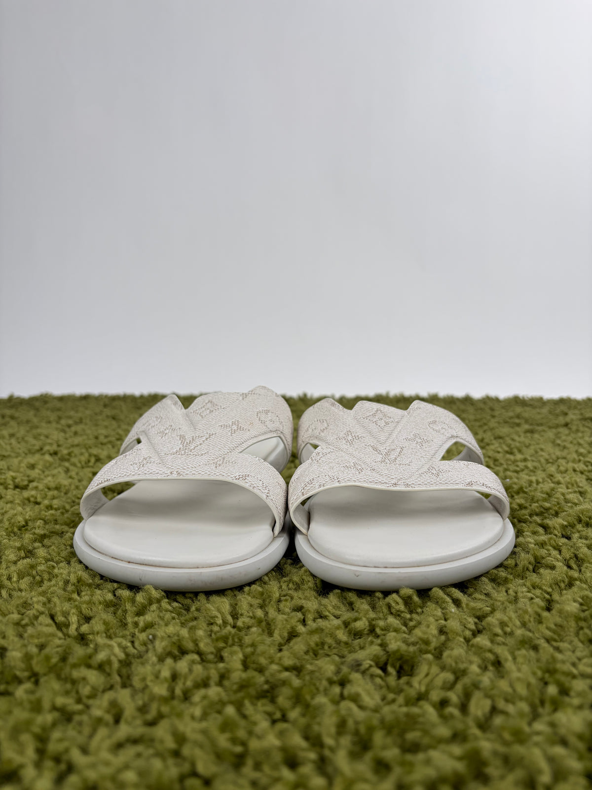Oasis Mule Louis Vuitton Bianco 7.5