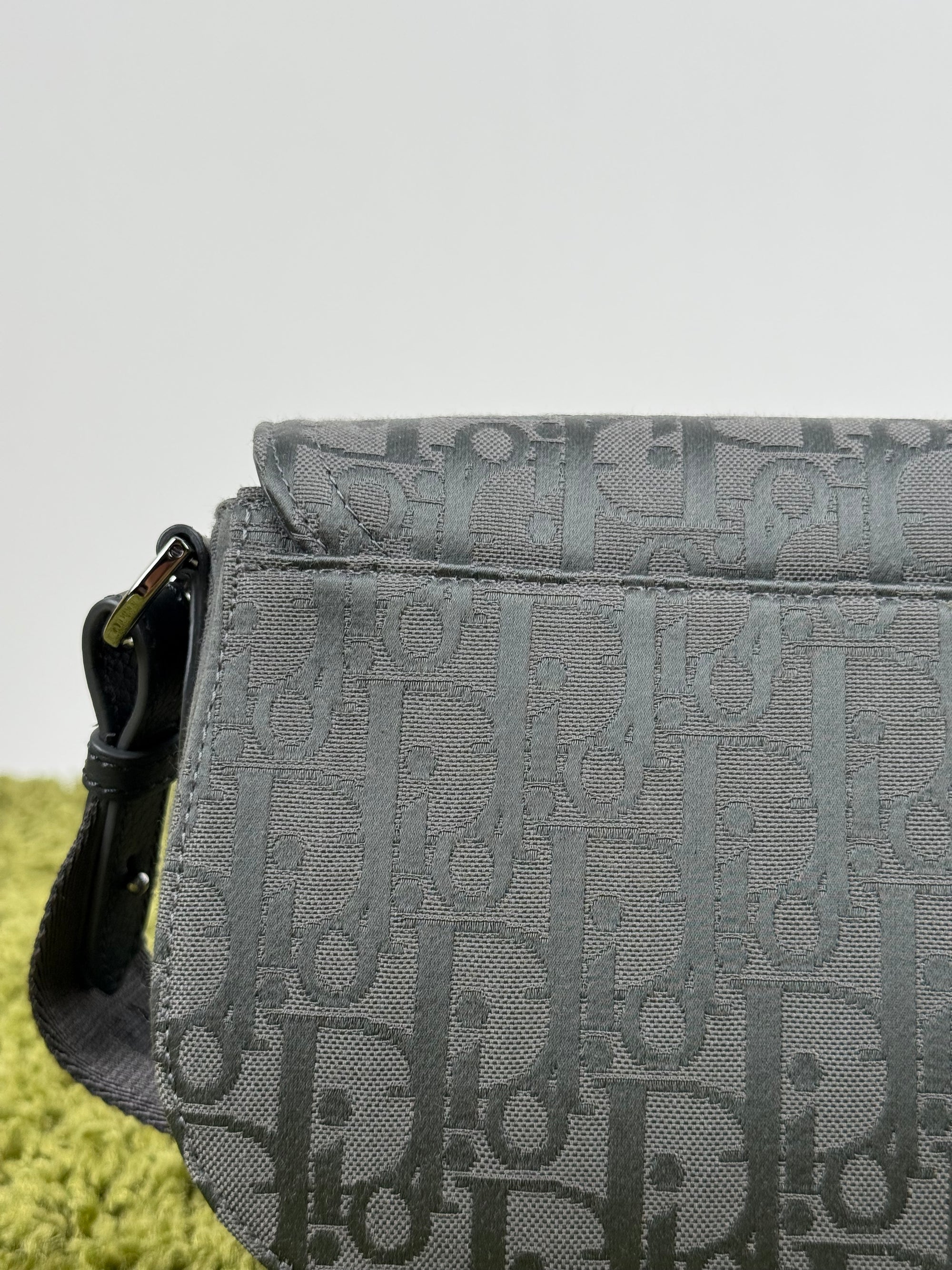 Borsa a tracolla saddle Christian Dior Nero