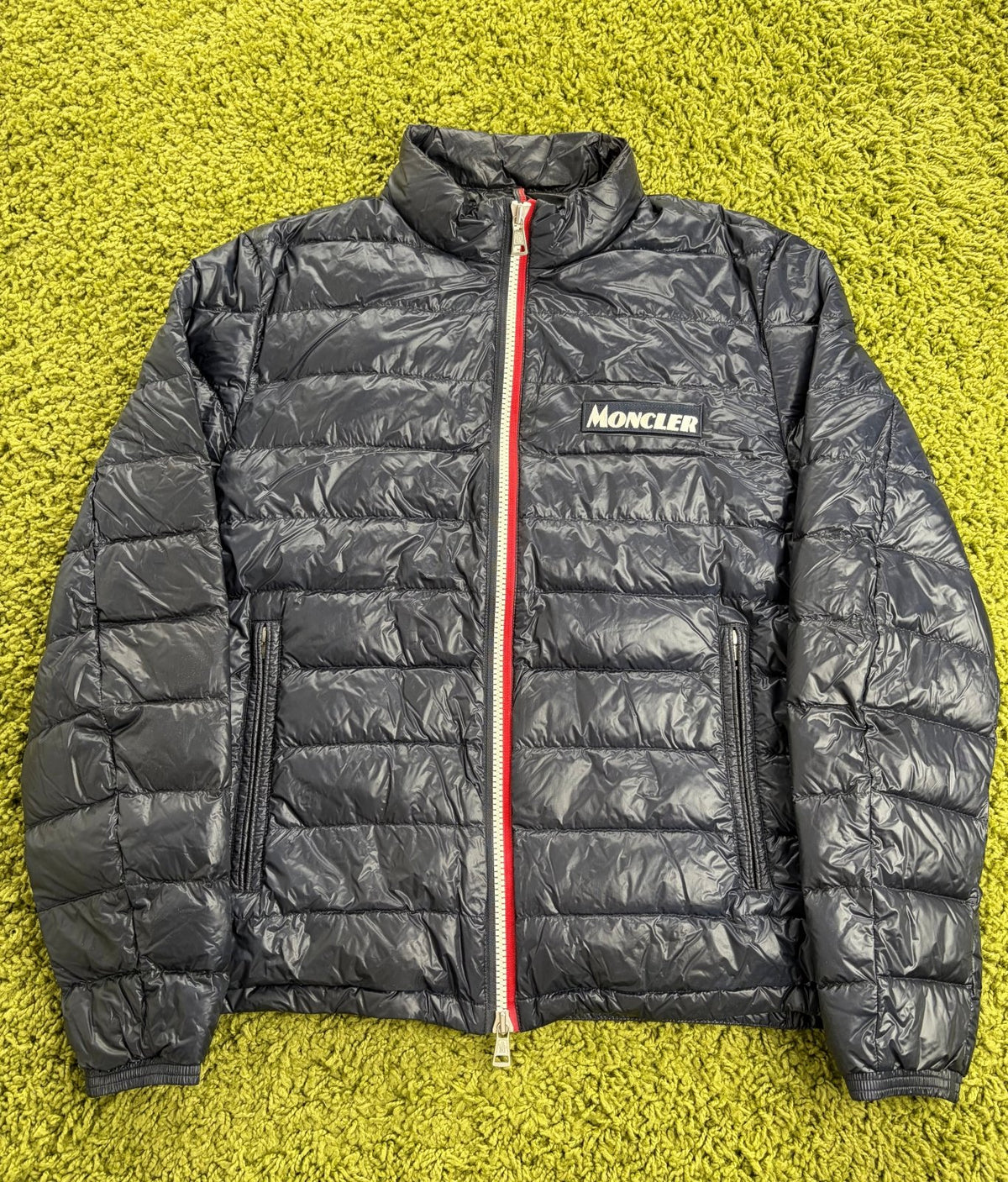 Giubbotto Moncler Petichet Blu 5 - Second Hand Di Fiore