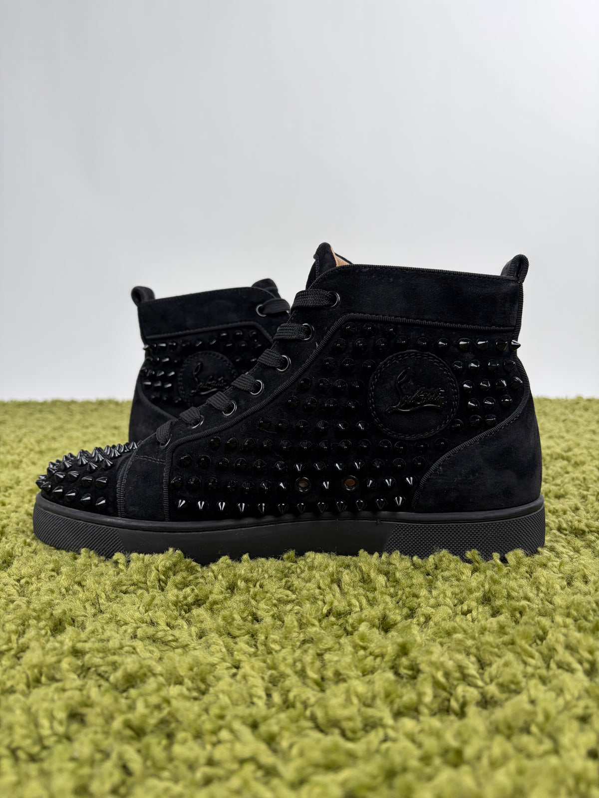 Christian Louboutin Spikes High Nero 41