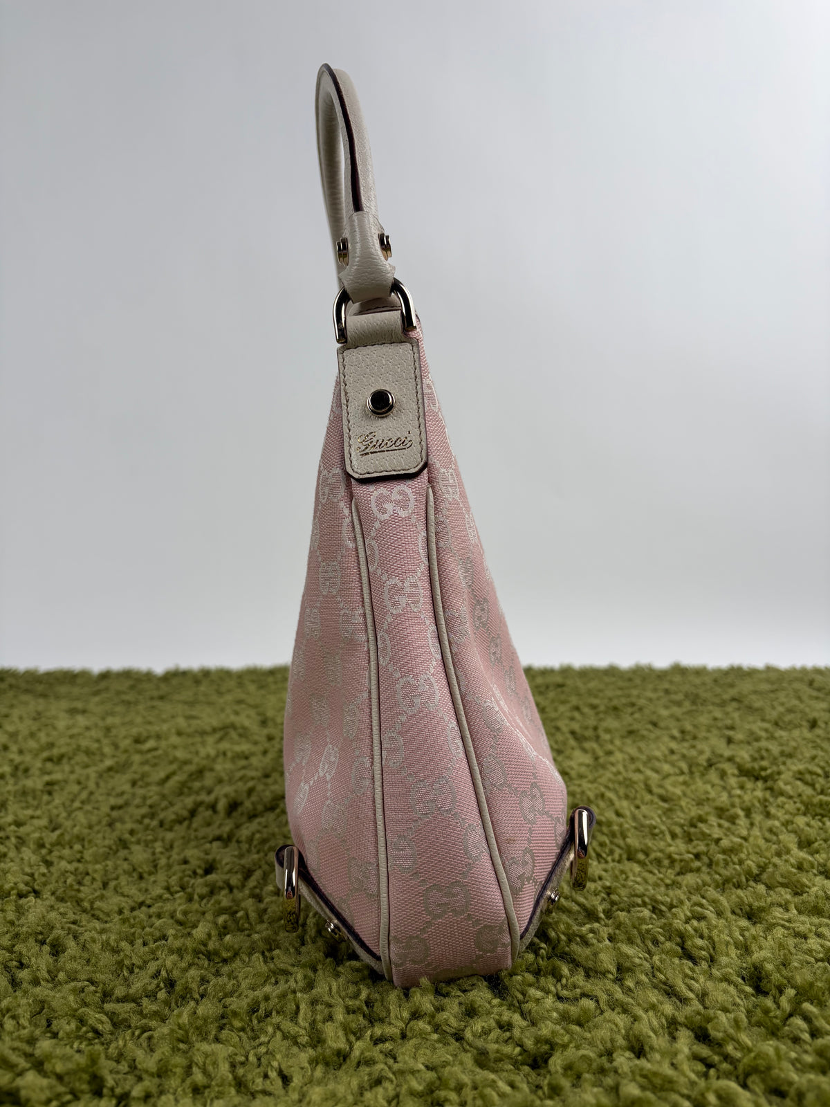 Borsa Gucci Abbey D-Ring Hobo Rosa