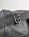 Borsone keepall Louis Vuitton Bandoulière 50 Nera
