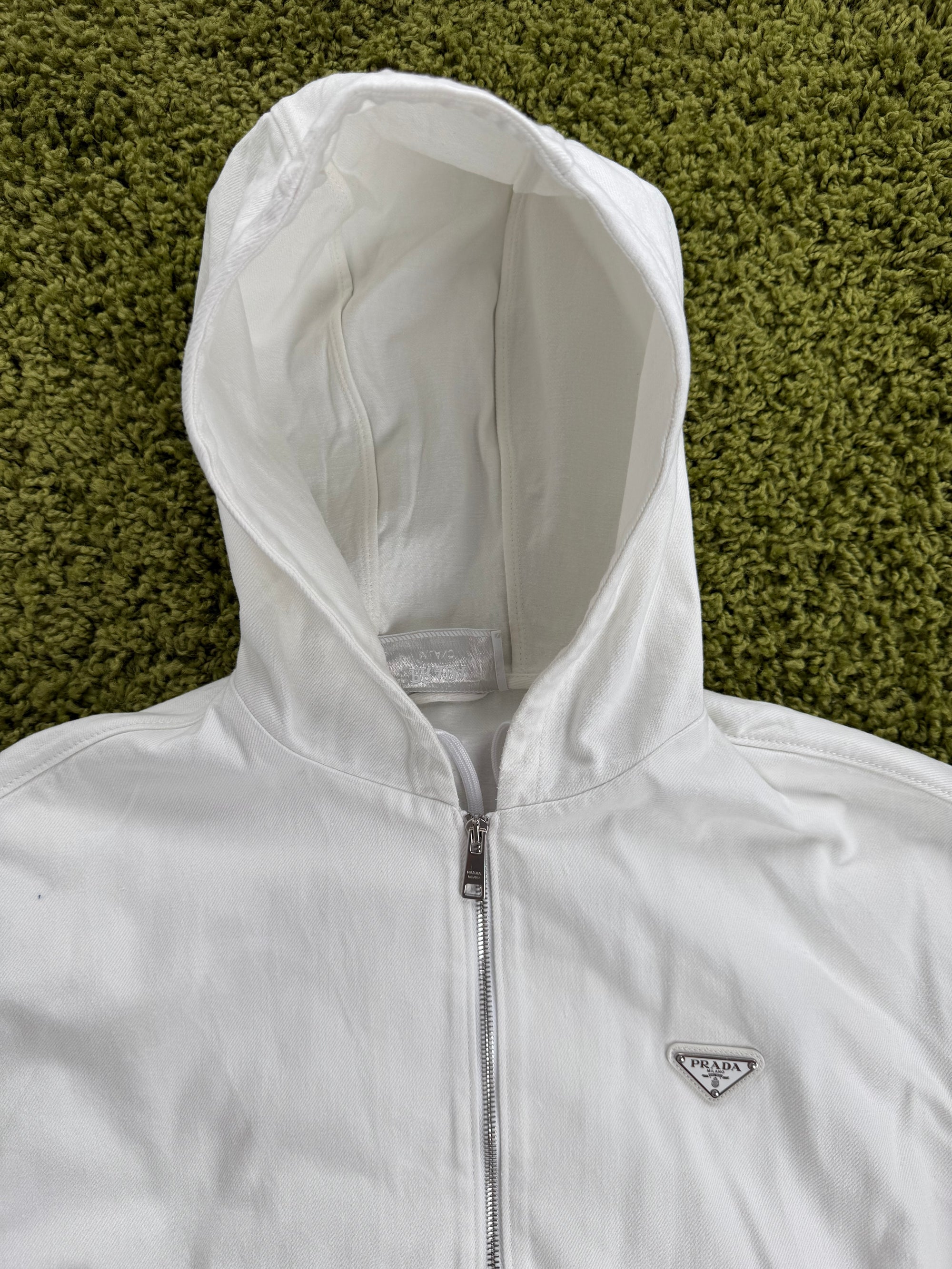 Felpa Prada Bianca XL