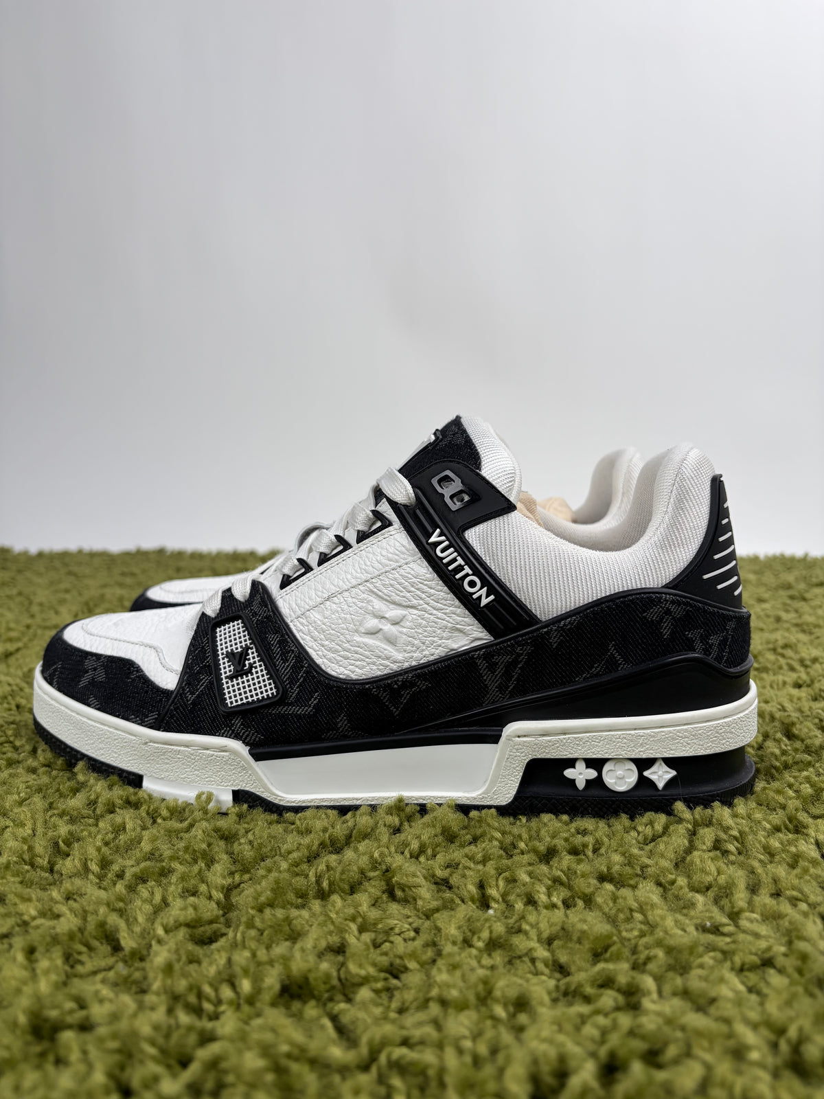 Louis Vuitton Trainer in Denim Nera 6