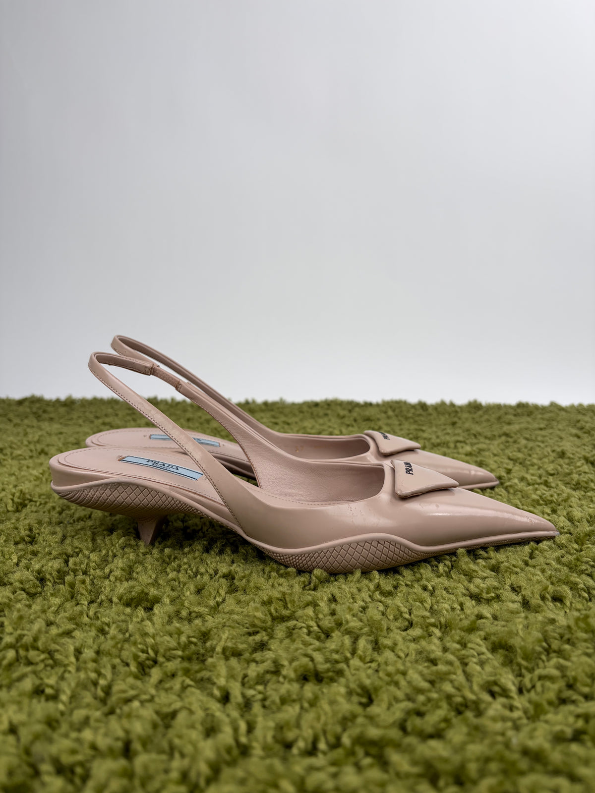 Décolleté SlingBack Prada Rosa 37