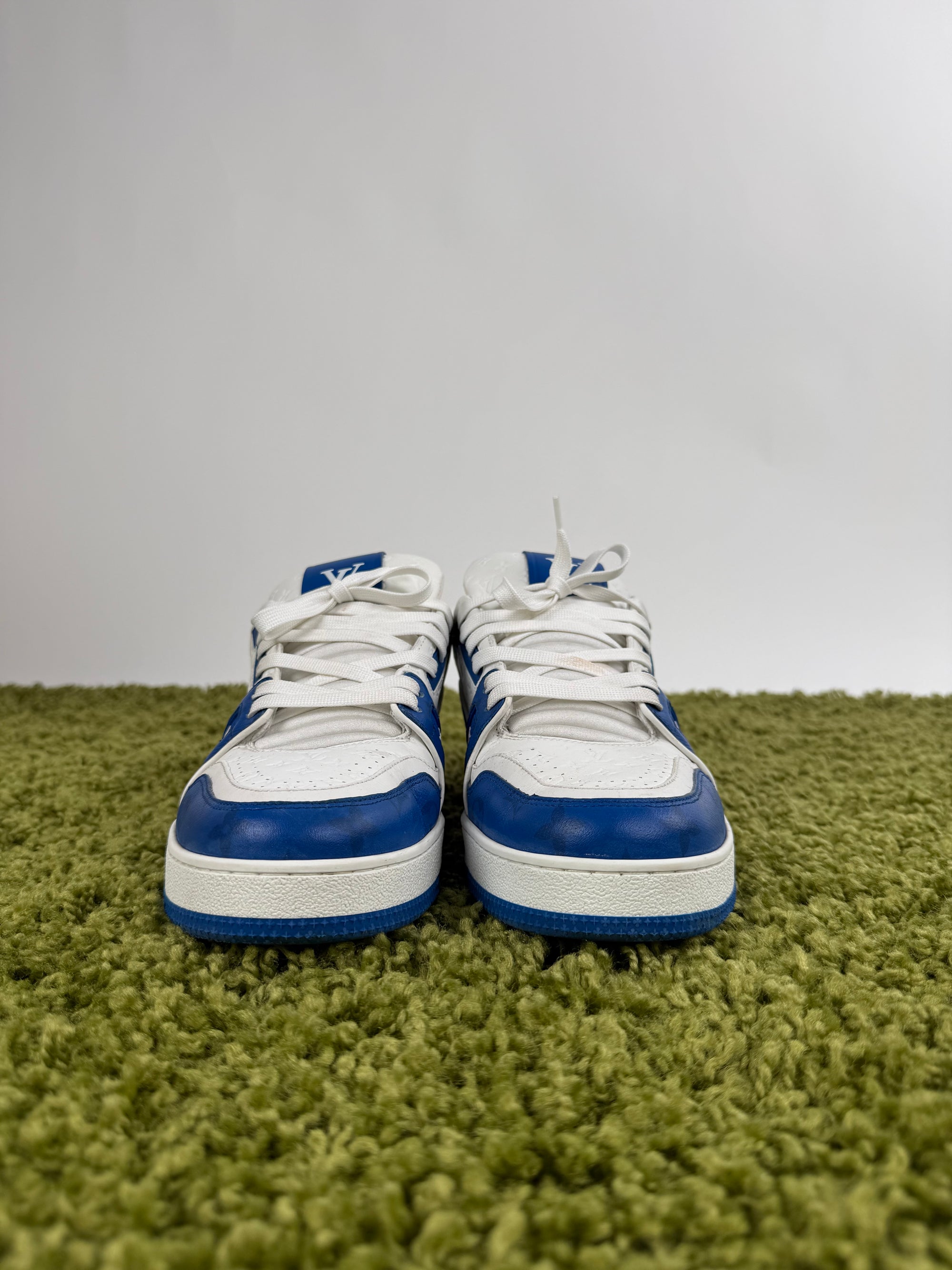 Louis Vuitton Trainer Blu 8