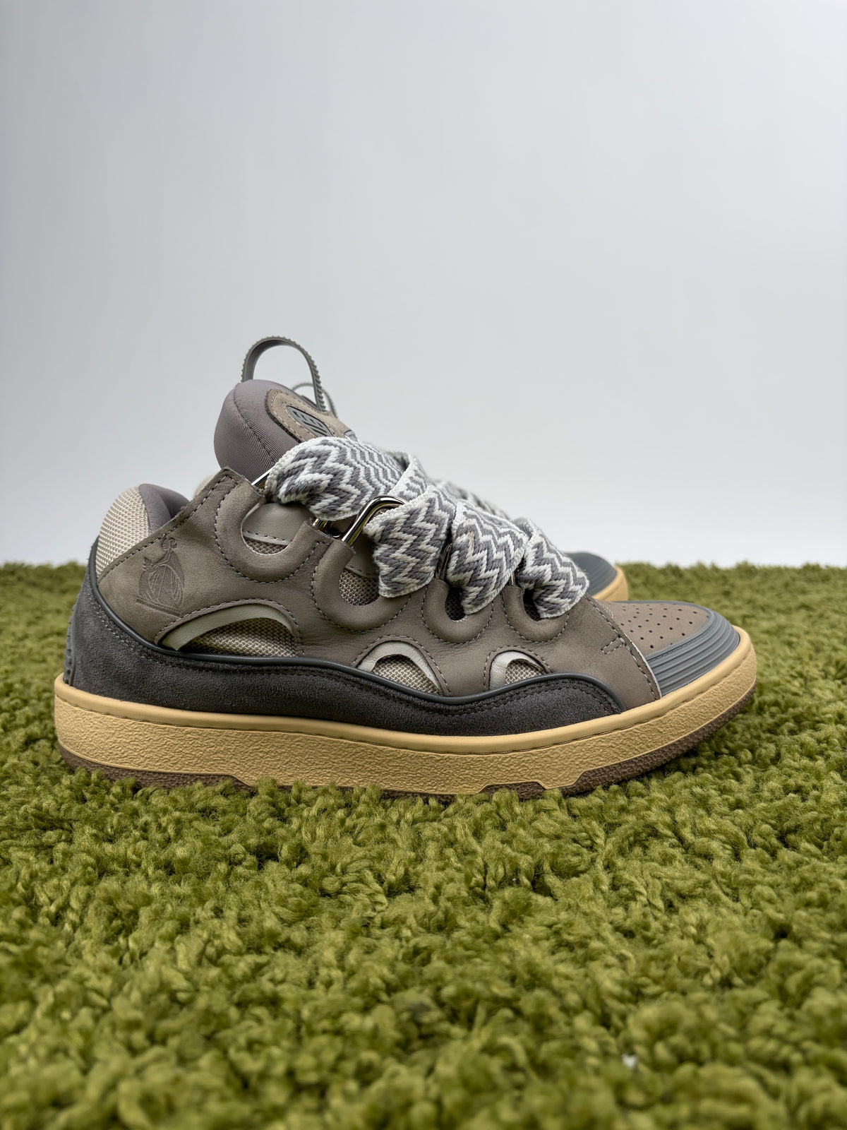 Lanvin Curb Sneaker Grigia 40