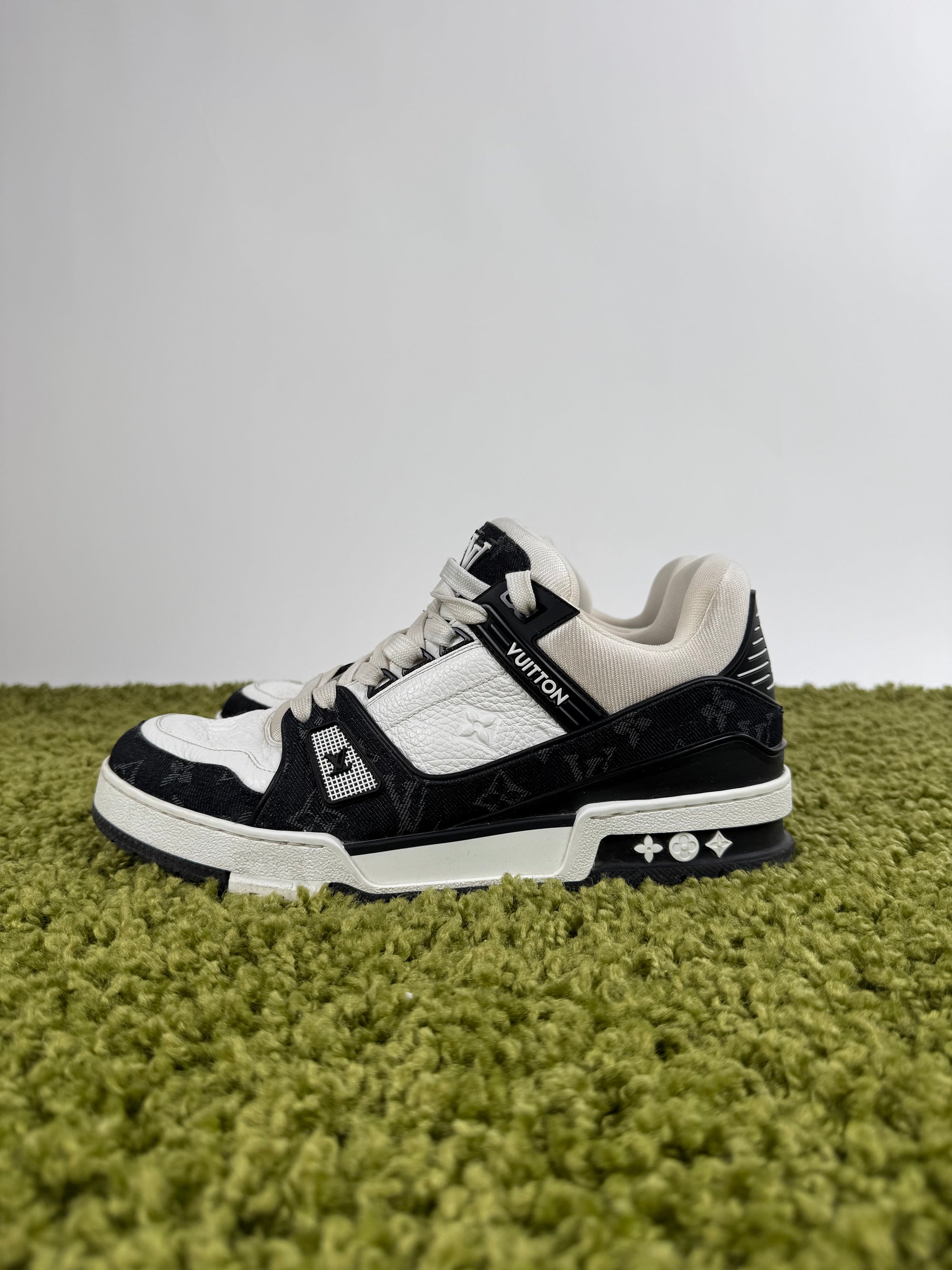 Louis Vuitton Trainer in denim Nera 8