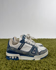 Louis Vuitton trainer Size 35 calza 36 bianca e blu