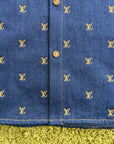 Camicia Louis Vuitton In Denim Blu S