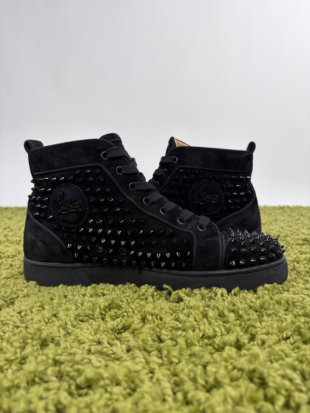 Christian Louboutin Spikes High Nero 41