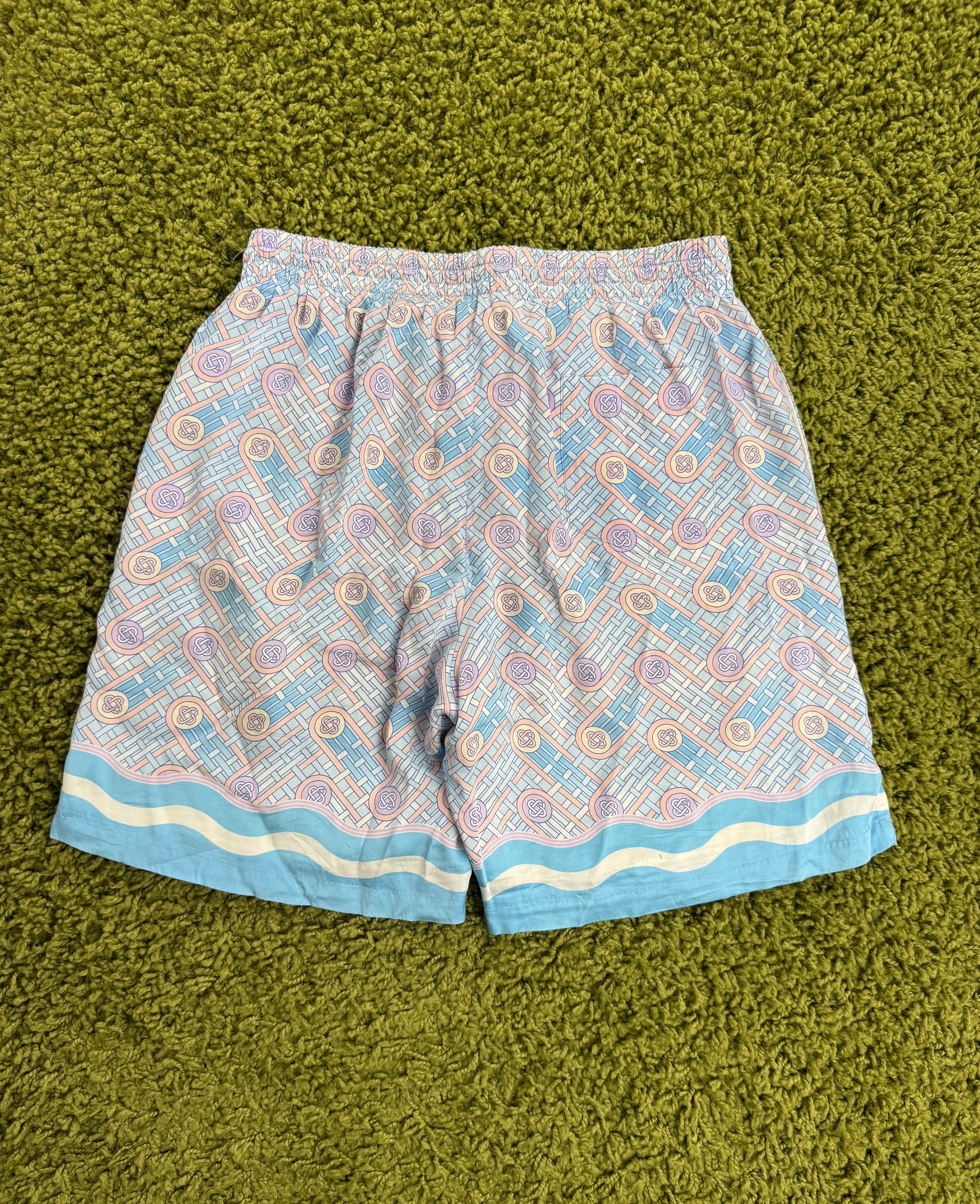 Pantaloncino Casablanca azzurro multicolor M