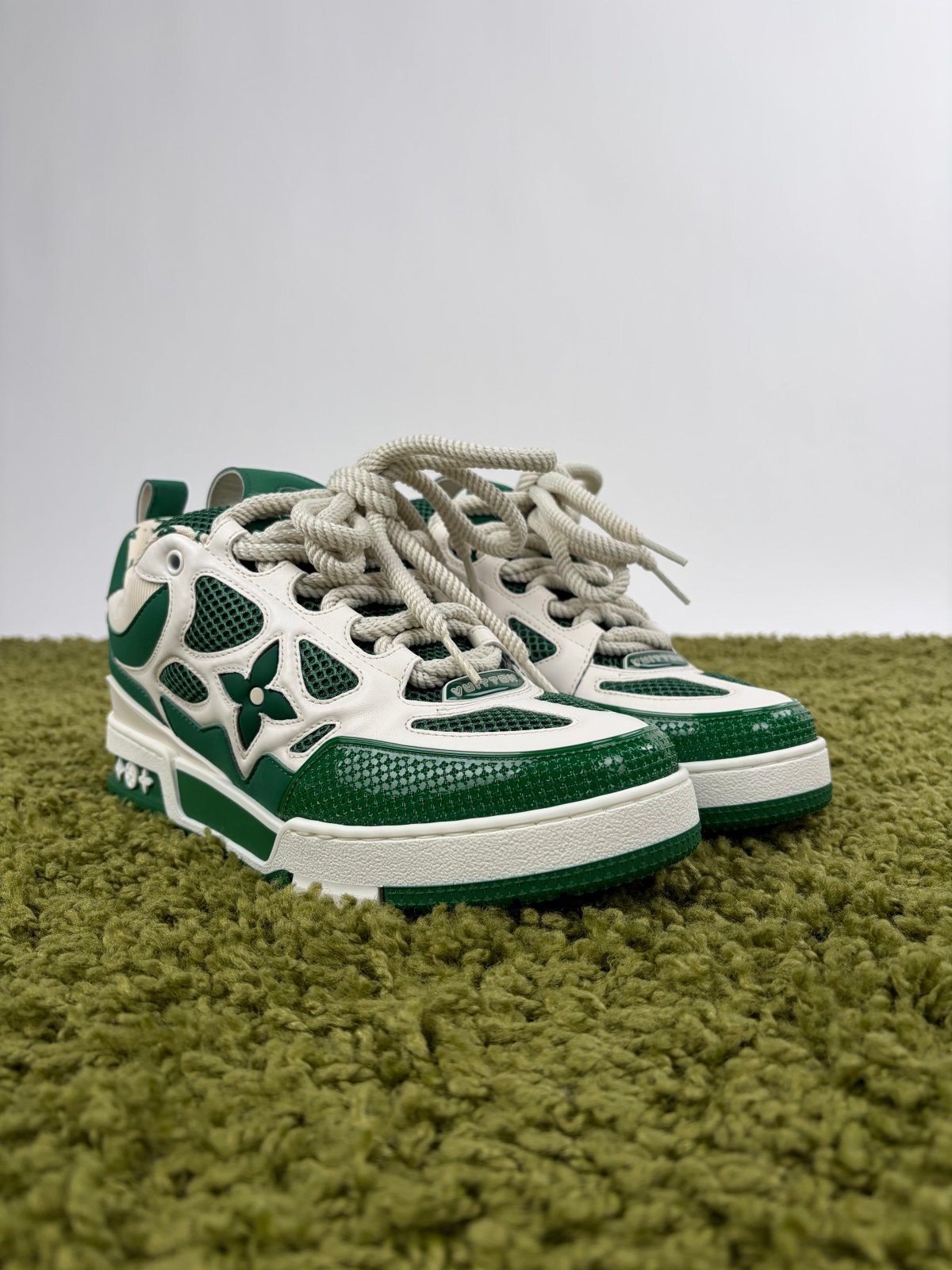 Louis Vuitton Skate Verde 7.5 - Second Hand Di Fiore