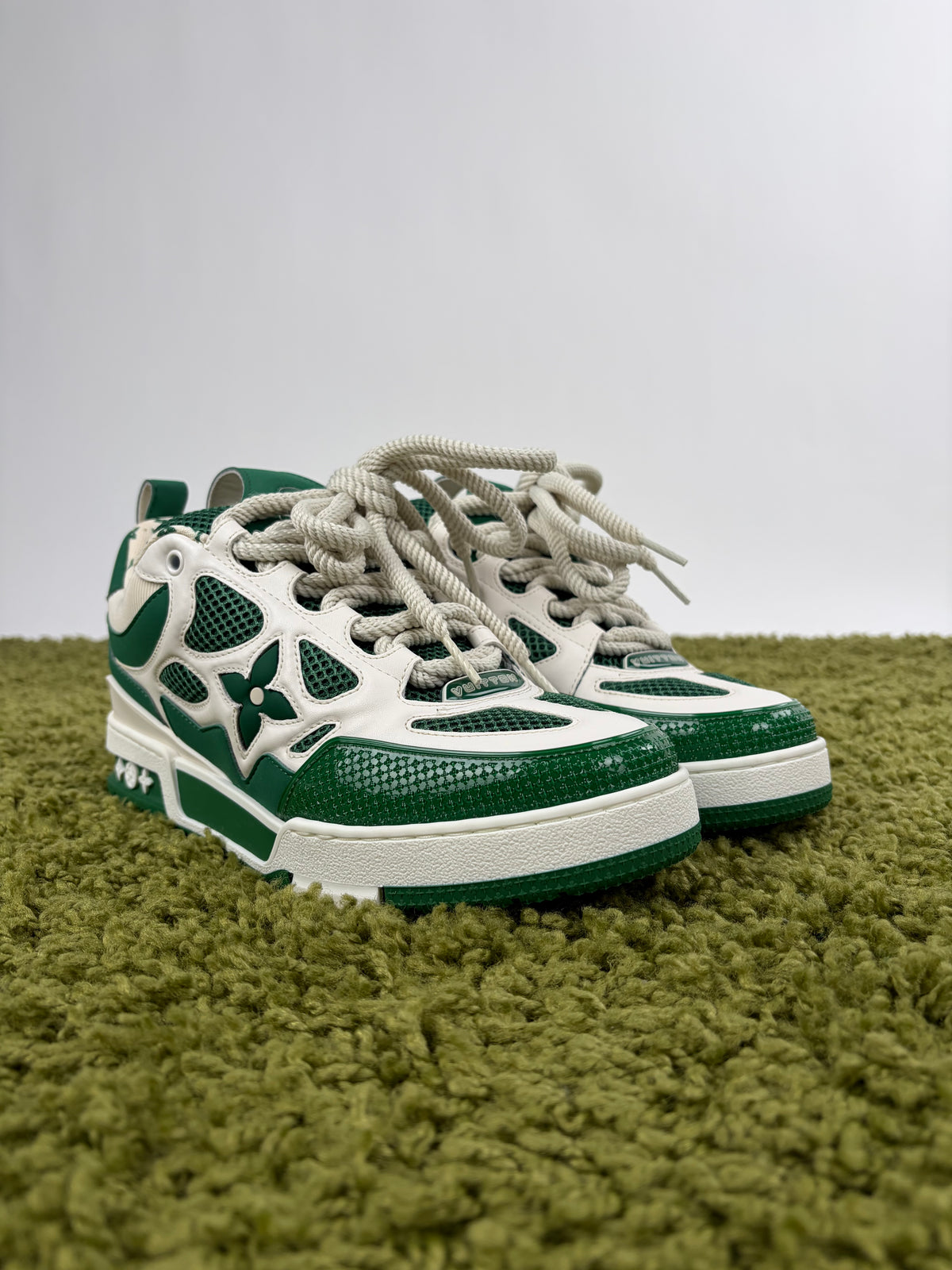 Louis Vuitton Skate Verde 7.5