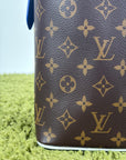 Beauty Case Louis Vuitton X NBA Marrone