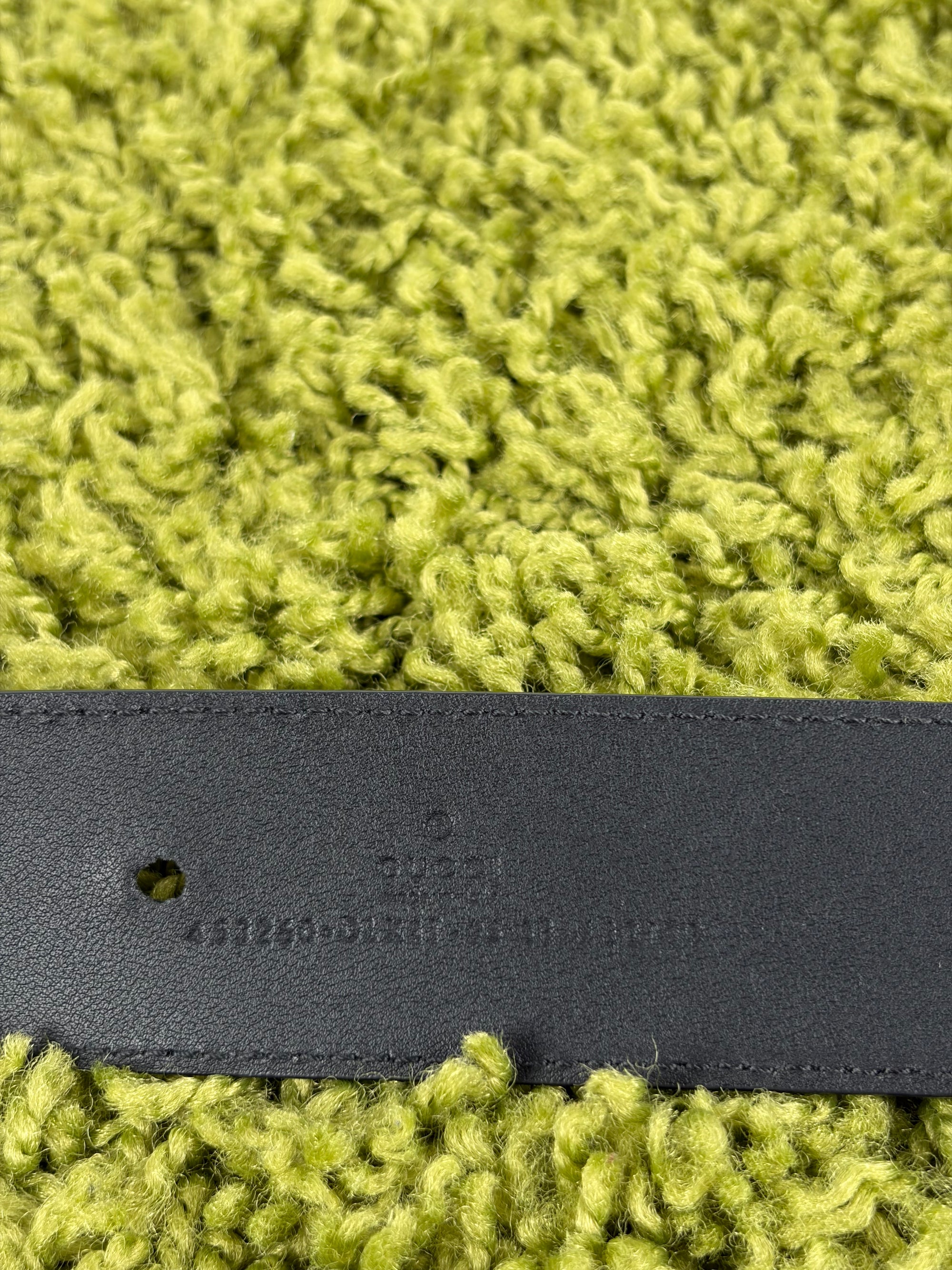 Cintura Gucci nera