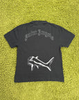 T-Shirt Palm Angels Broken Shark Nera L