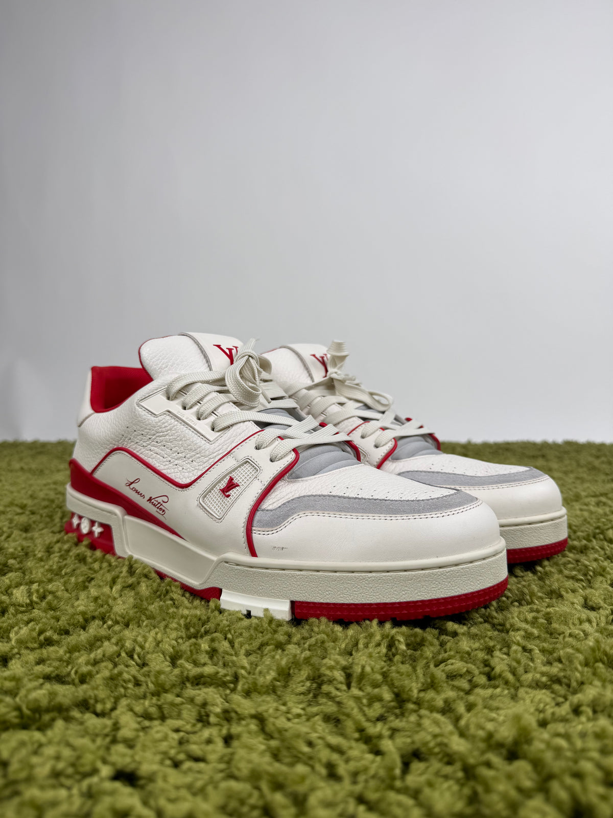Louis Vuitton Trainer Rosso 10