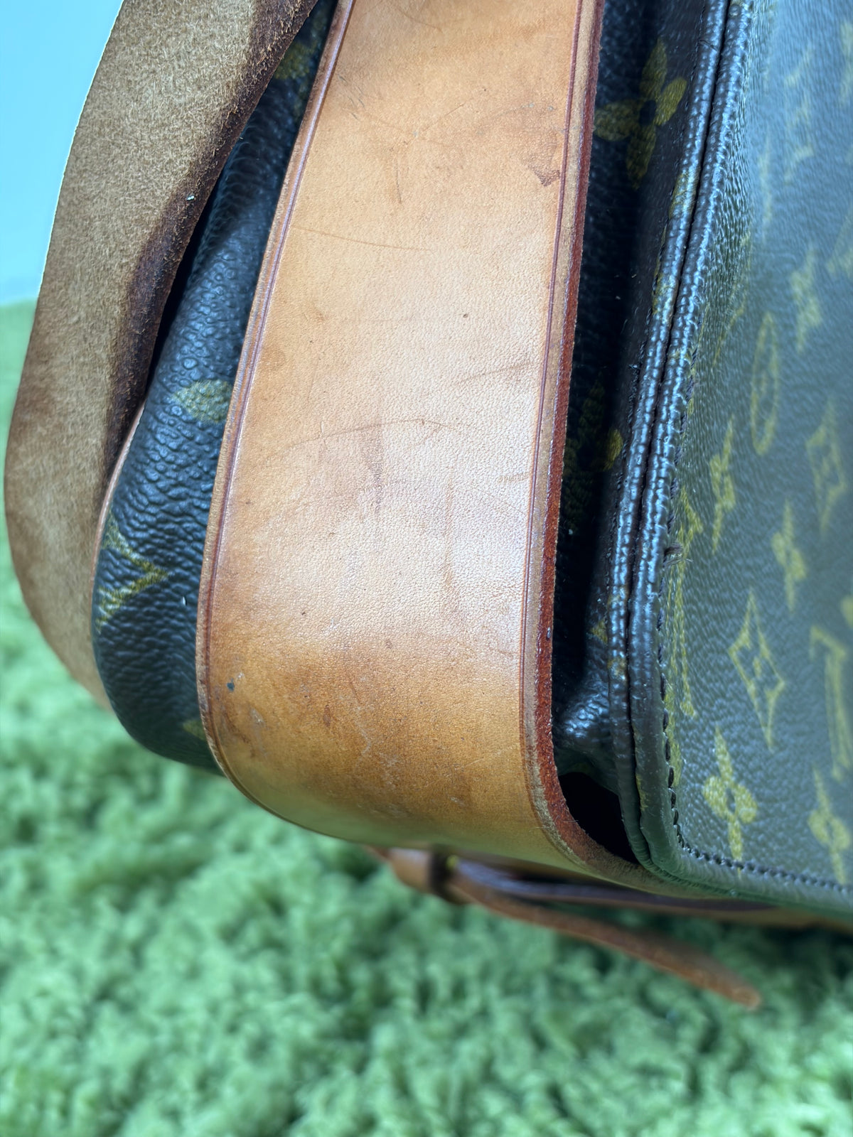 Borsa a tracolla Louis Vuitton Cartouchière Marrone