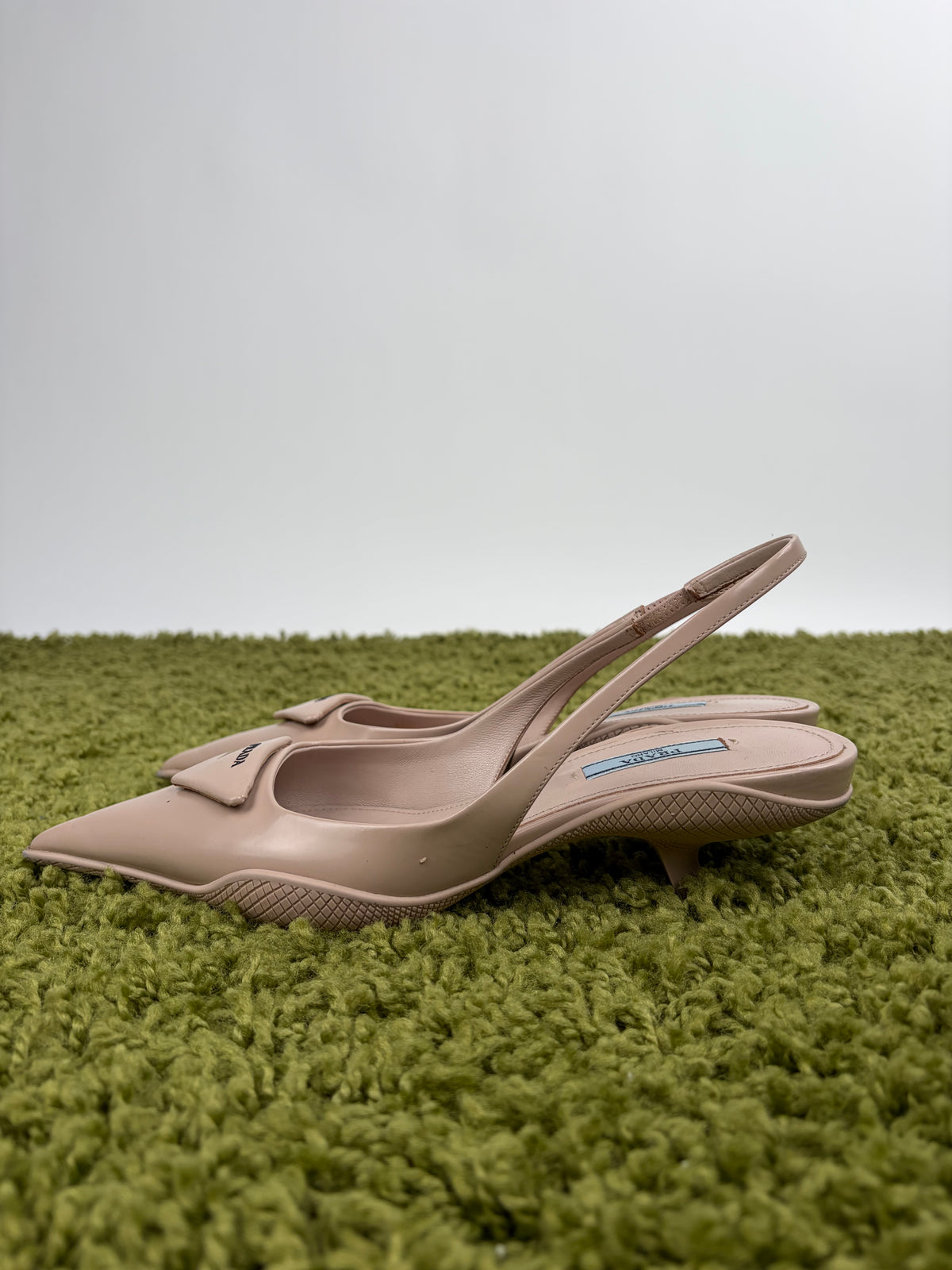 Décolleté SlingBack Prada Rosa 37