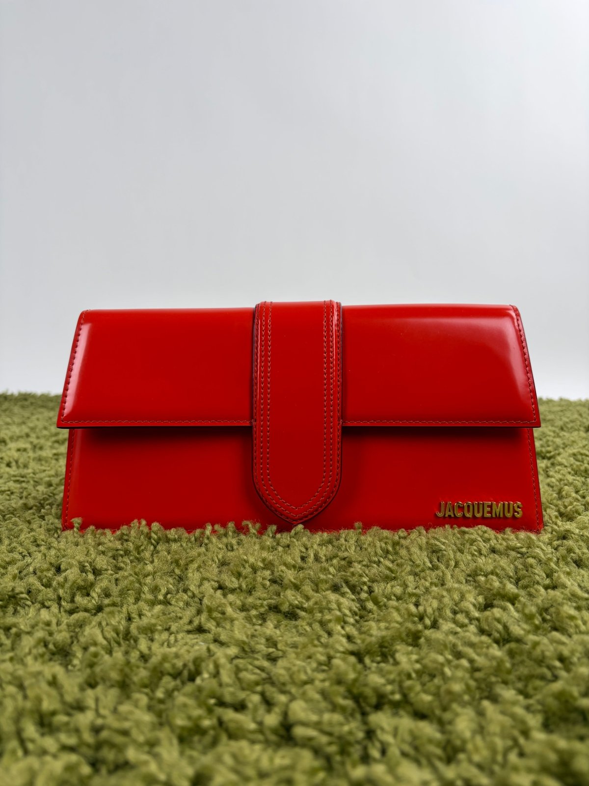 Borsa Jacquemus Le Bambino Long Rossa - Second Hand Di Fiore