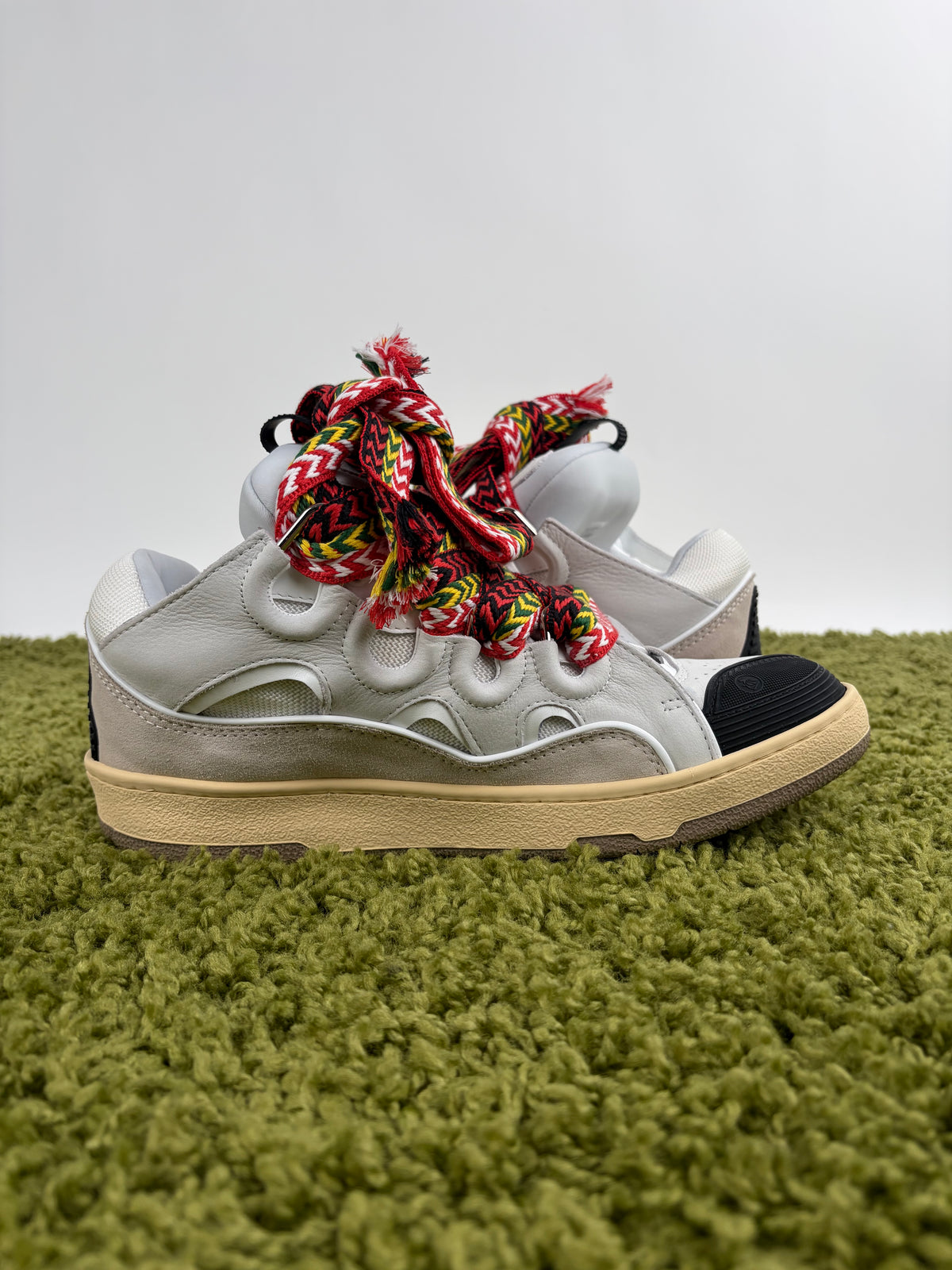 Lanvin Curb Sneaker Bianca 44